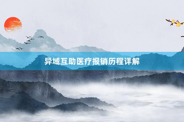 异域互助医疗报销历程详解